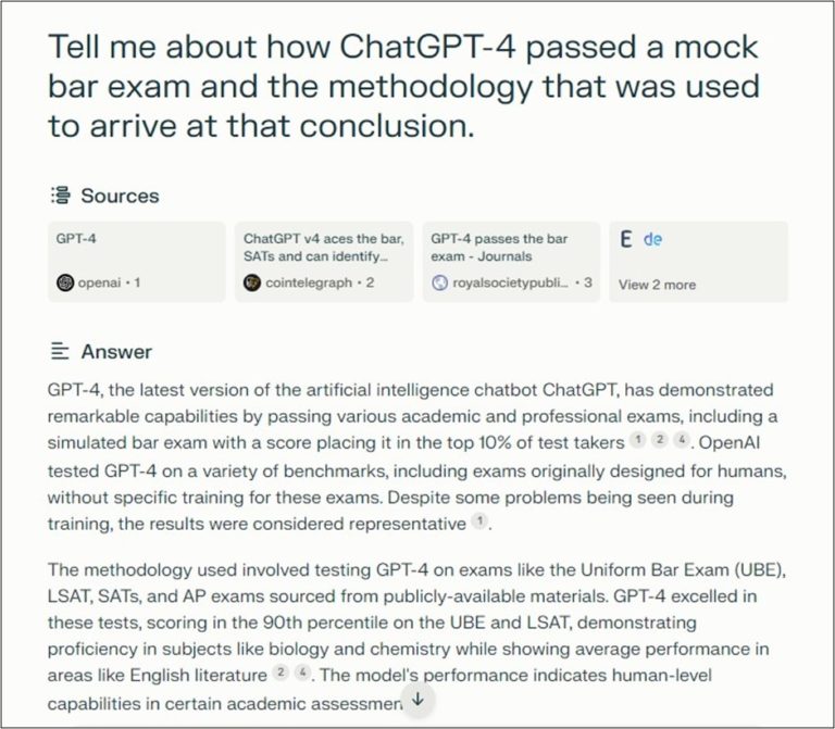Perplexity AI to the Law Library! Move Over Google AI Law Librarians